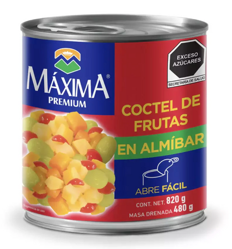 Caja coctel de frutas 820G/12P - SCG