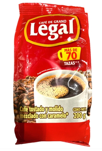 Caja café Legal tradicional bolsa 200G/24P - SCG
