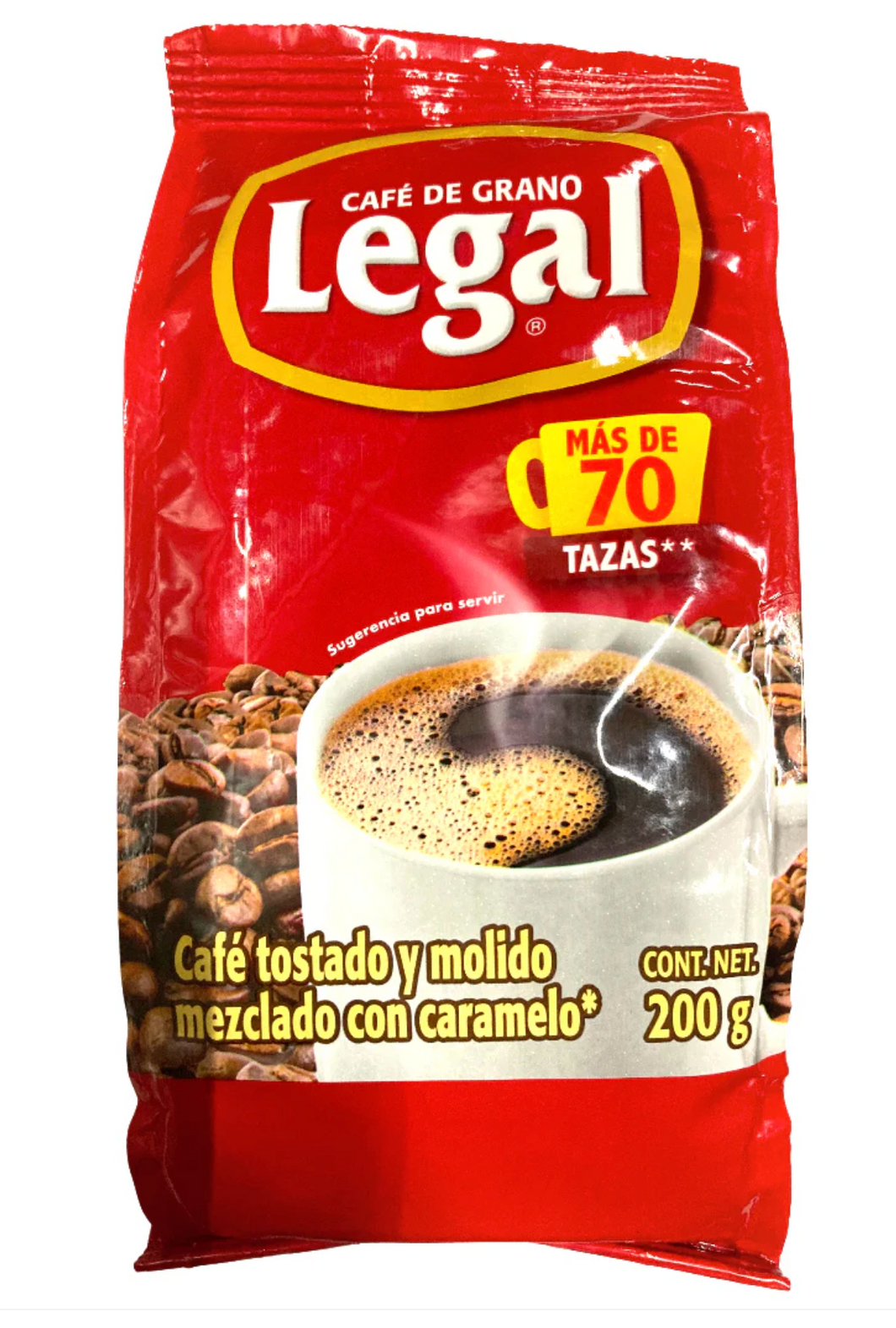 Caja café Legal tradicional bolsa 200G/24P - SCG