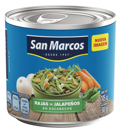 Caja Chiles en Rajas 105G/40P - SCG