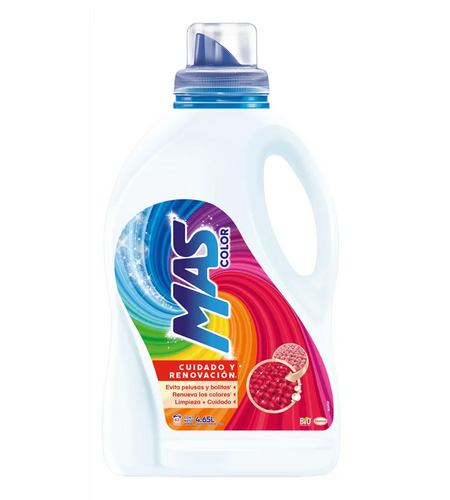 Caja Detergente Liquido Mas Color 4.65L/4P - SCG