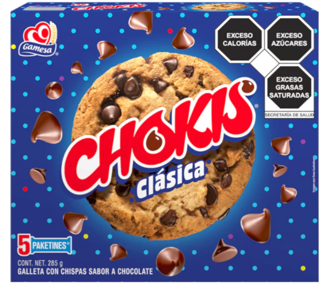 Caja Chokis Multipack Gamesa 285G/12P - SCG