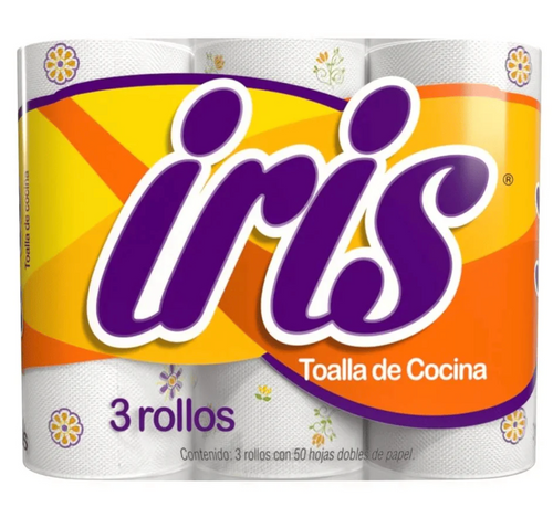 Caja Toalla de Cocina Iris 3R/8P - SCG