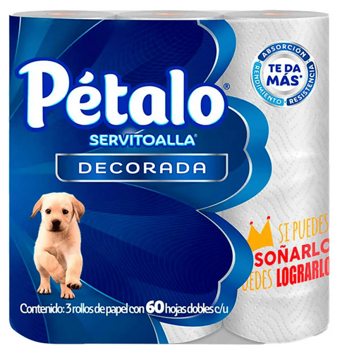 Caja Servitoalla Petalo 3R/60H/12P - SCG