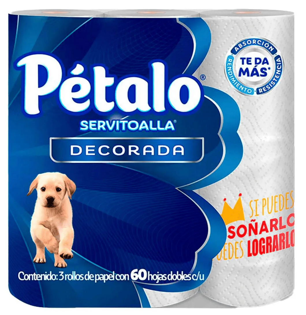Caja Servitoalla Petalo 3R/60H/12P - SCG