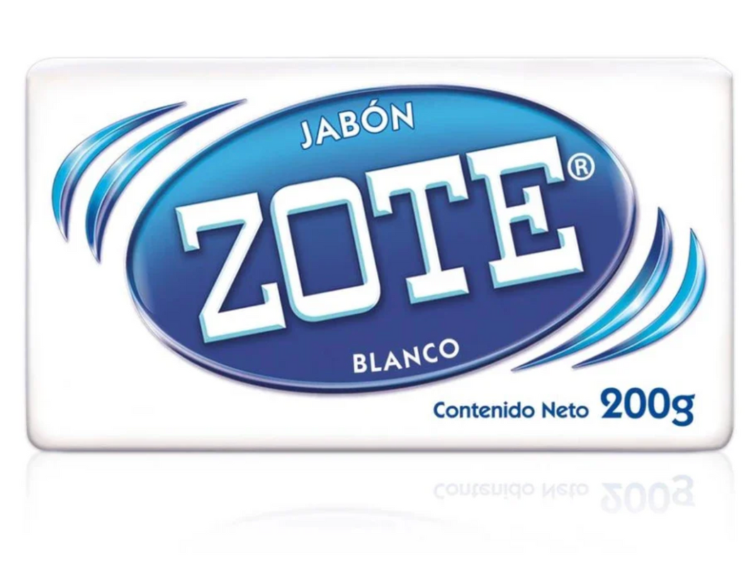 Caja Jabón de Lavanderia Zote Blanco 200G/50P - SCG