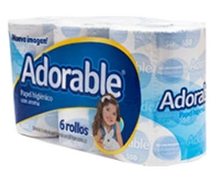 Bulto papel higiénico Adorable 550H/6R/8P - SCG