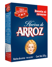 Cargar imagen en el visor de la galería, Caja harina de arroz Tres Estrellas 250grs/18P - SCG