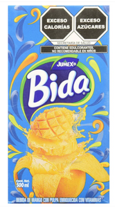 Caja jugo Bida sabor mango 500M/12P - SCG