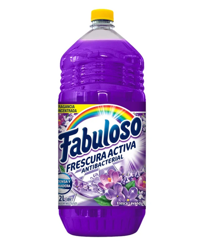Caja Limpiador Fabuloso Lavanda 2L/6P - SCG