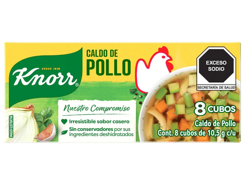 Caja caldo de pollo Knorr Suiza 8EX/105P - SCG