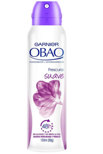 Caja Desodorante Obao Aerosol Frescura Suave 150M/12P - SCG