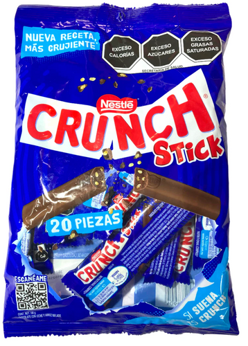 Caja chocolate Nestlé Crunch stick 9G/20B/20P - SCG