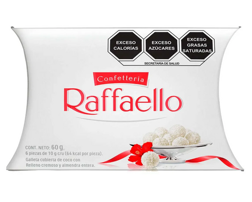 Caja Chocolates Ferrero Raffaello 60G/10C/6P - SCG