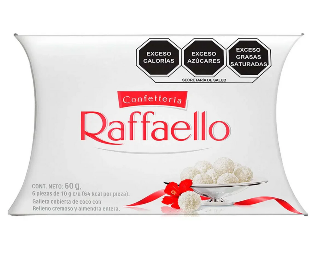Caja Chocolates Ferrero Raffaello 60G/10C/6P - SCG
