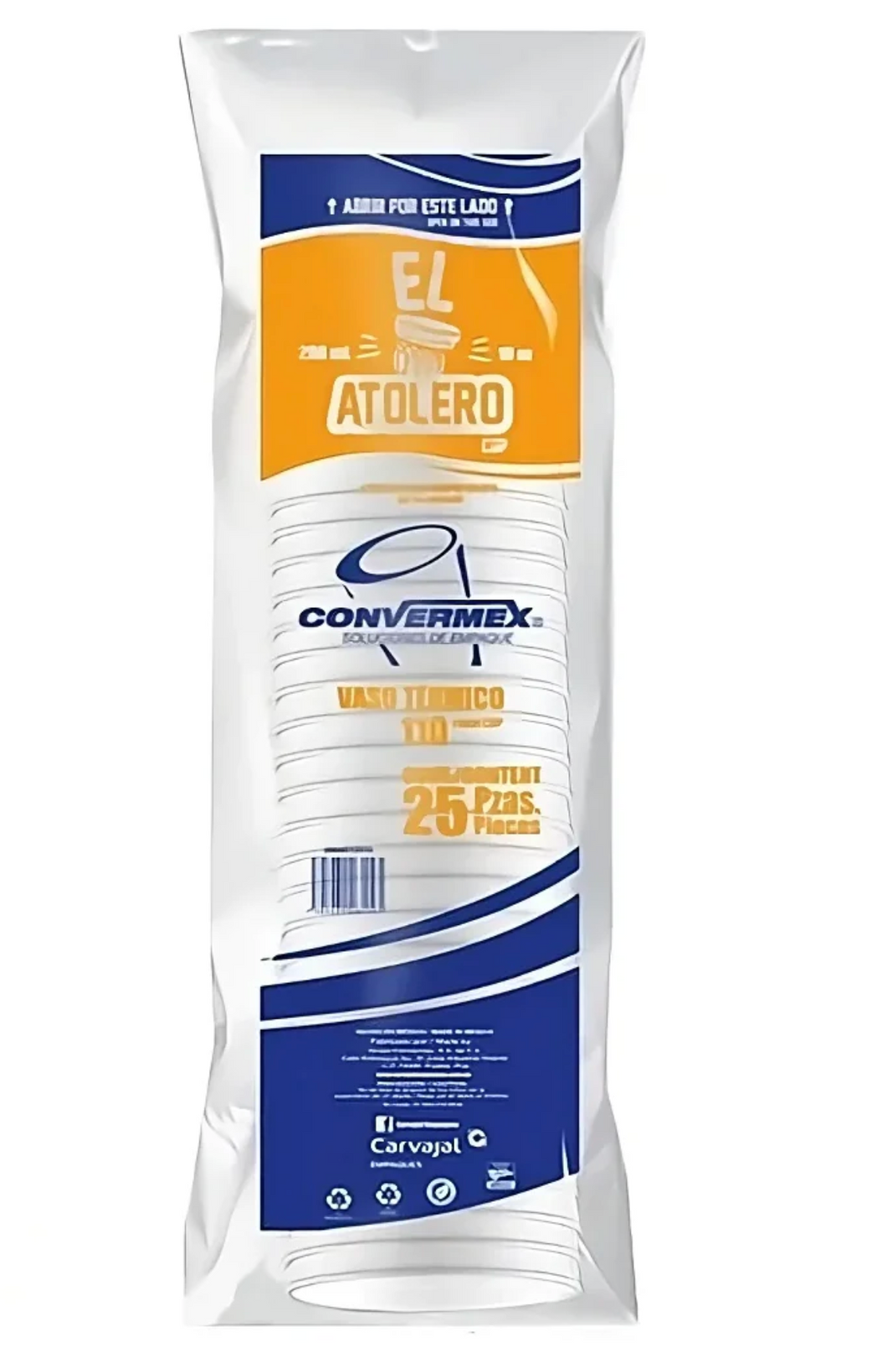 Caja Vaso Termico No.10 (296 ml) 40 Pzas de 25 Vasos - SCG