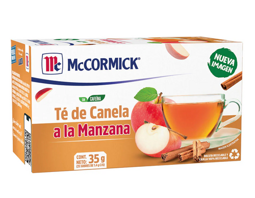 Caja Té de Canela Manzana Mccormick 25S/24P - SCG