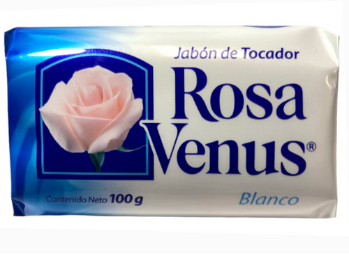 Caja de Jabón de Tocador Rosa Venus Blanco 100G/60P - SCG