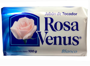 Caja de Jabón de Tocador Rosa Venus Blanco 100G/60P - SCG