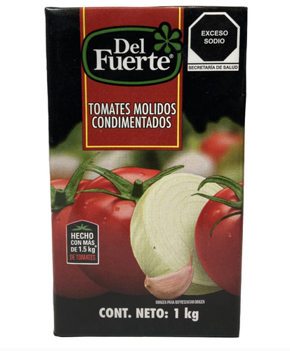 Caja Pure de Tomate Condimentado Tetrapak 1L/12P - SCG