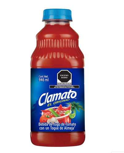 Caja bebida Clamato 946M/12P - SCG