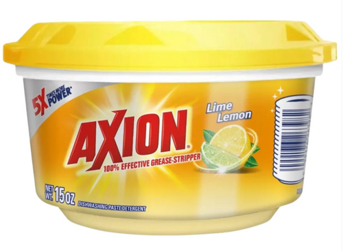 Caja Lavatrastes Axion Lima-Limon Pasta 425G/24P - SCG