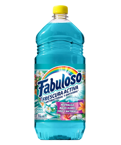 Caja Limpiador Fabuloso Mar Fresco 1L/12P - SCG