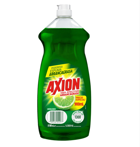 Caja Lavatrastes Axion Liquido Limon 900M/12P - SCG