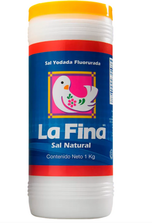 Caja Sal La Fina Bote 1K/12P - SCG