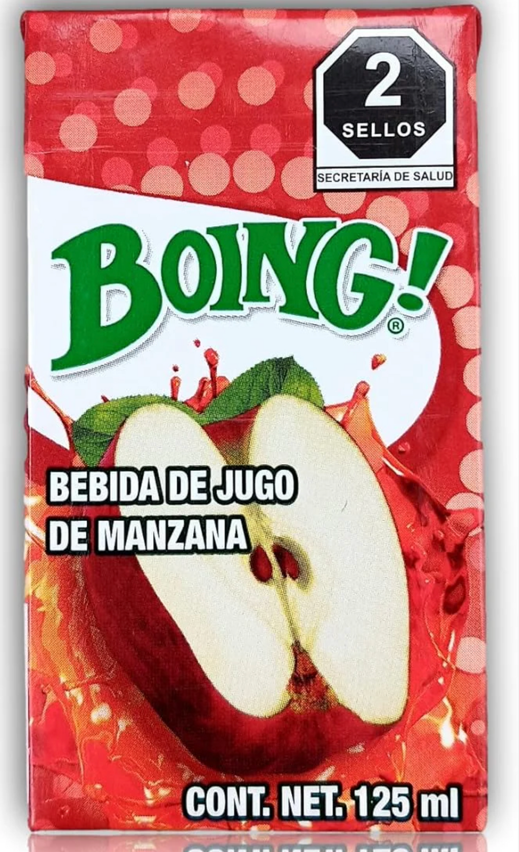 Caja jugo Boing manzana en minibrik 24P/125M - SCG