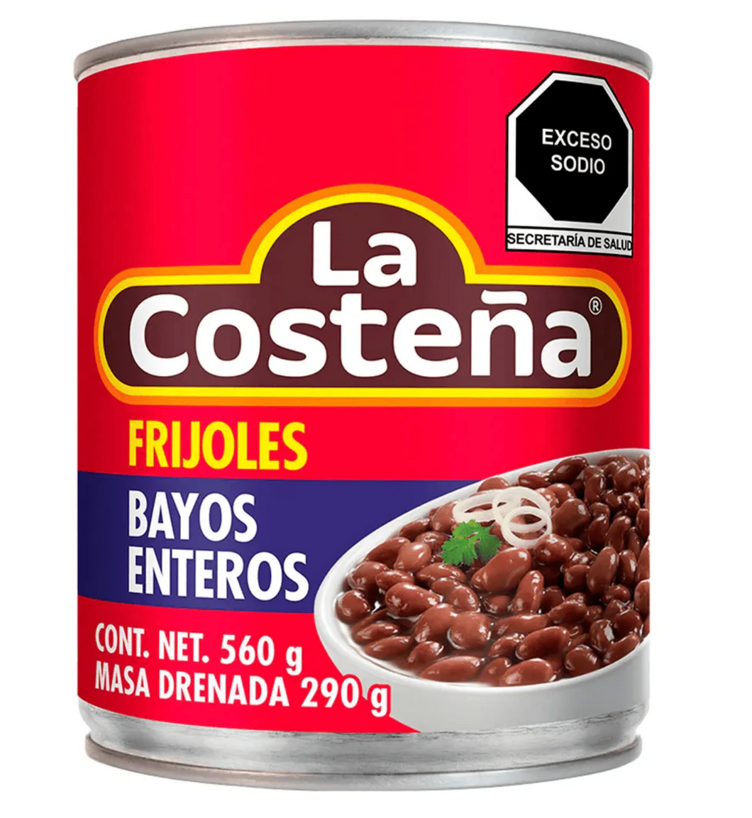Caja Frijol Bayo Entero 560G/12P - SCG