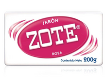Cargar imagen en el visor de la galería, Caja Jabón de Lavanderia Zote Rosa 200G/50P - SCG