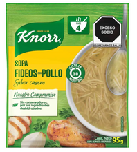 Cargar imagen en el visor de la galería, Caja sopa Knorr fideo y pollo 95G/12P - SCG