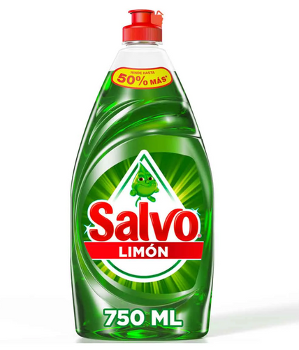 Caja Lavastrastes Salvo Liquido Limón 750M/12P - SCG