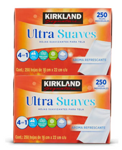 Cargar imagen en el visor de la galería, Kirkland Signature Hojas Suavizantes de Telas 500 piezas - KOZ