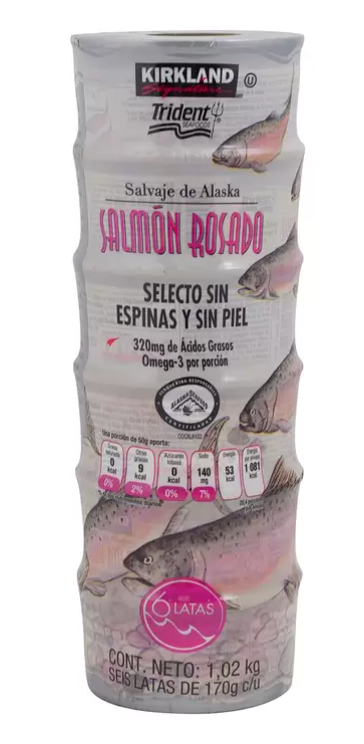 Kirkland Signature Salmón Salvaje 6 pzas de 170 grs - KOZ