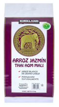 Cargar imagen en el visor de la galería, Kirkland Signature Arroz Jazmín Thai Hom Mali 8 kg - KOZ
