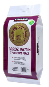 Kirkland Signature Arroz Jazmín Thai Hom Mali 8 kg - KOZ