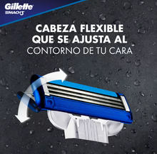 Cargar imagen en el visor de la galería, Gillette Proglide Máquina Para Afeitar Recargable + 9 Repuestos Para Afeitar - KOZ