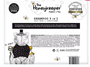 The Honeykeeper Shampoo 3 en 1 con miel 3 pzas de 700 ml - KOZ