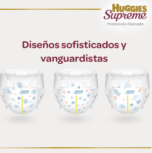 Pañales Huggies Supreme SUPREME Protección Delicada Recién Nacido 90 pzas ZK