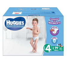 Cargar imagen en el visor de la galería, Pañales Etapa 4 Huggies Ultraconfort Niño 99 pzas - ZK