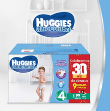 Cargar imagen en el visor de la galería, Pañales Etapa 4 Huggies Ultraconfort Niño 99 pzas - ZK