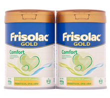 Cargar imagen en el visor de la galería, Fórmula Para Lactantes Frisolac Gold Comfort con 2 Latas de 800 g c/u - ZK