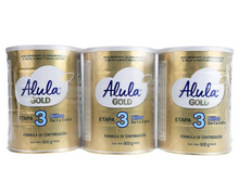 Cargar imagen en el visor de la galería, Fórmula Infantil de Continuación Alula Gold Progress 3 pzas de 900 gr c/u - ZK