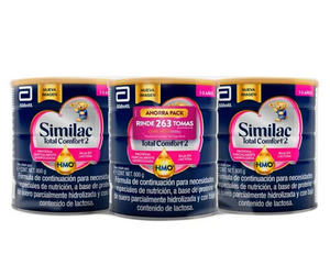 Fórmula de Continuación SIMILAC Etapa 2 3pack de 800g c/u - ZK
