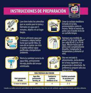 Fórmula de Continuación SIMILAC Etapa 2 3pack de 800g c/u - ZK