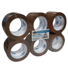 Cargar imagen en el visor de la galería, Cinta para Empaque Tuk 48 mm x 100 m 6 pzas - ZK