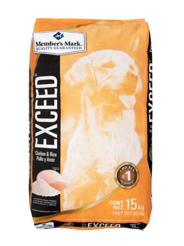 Alimento Seco para Perro Member's Mark Exceed 15 kg - ZK