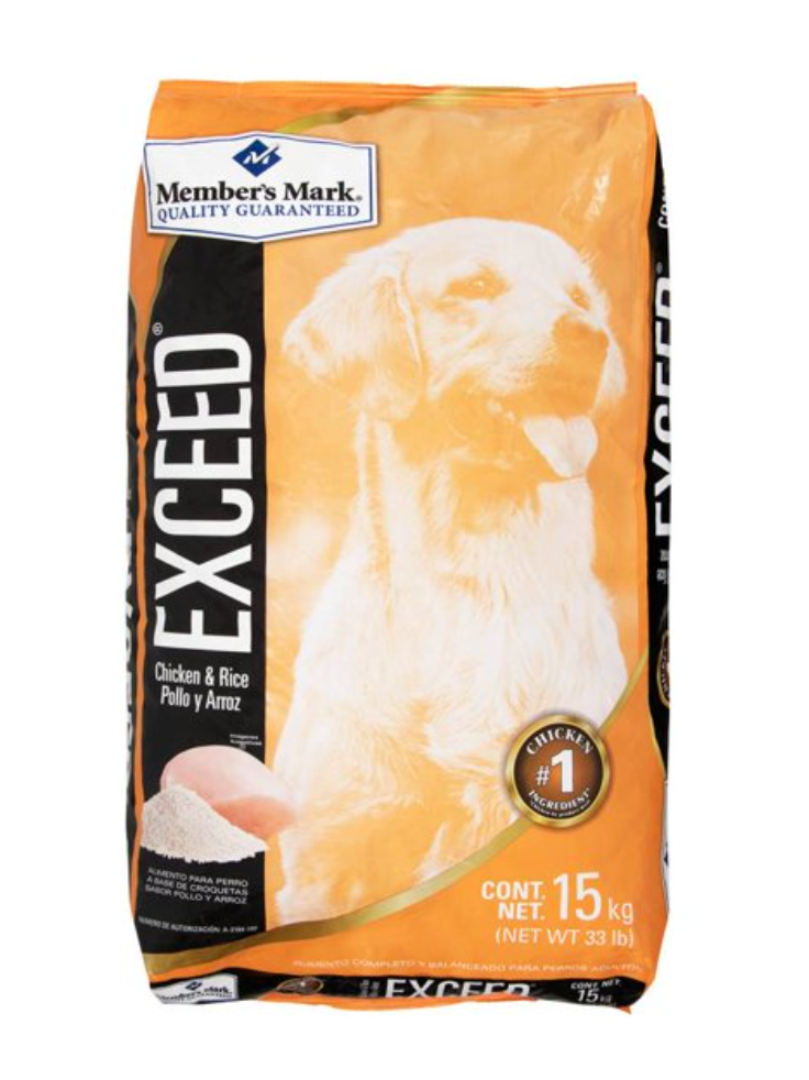 Alimento Seco para Perro Member's Mark Exceed 15 kg - ZK